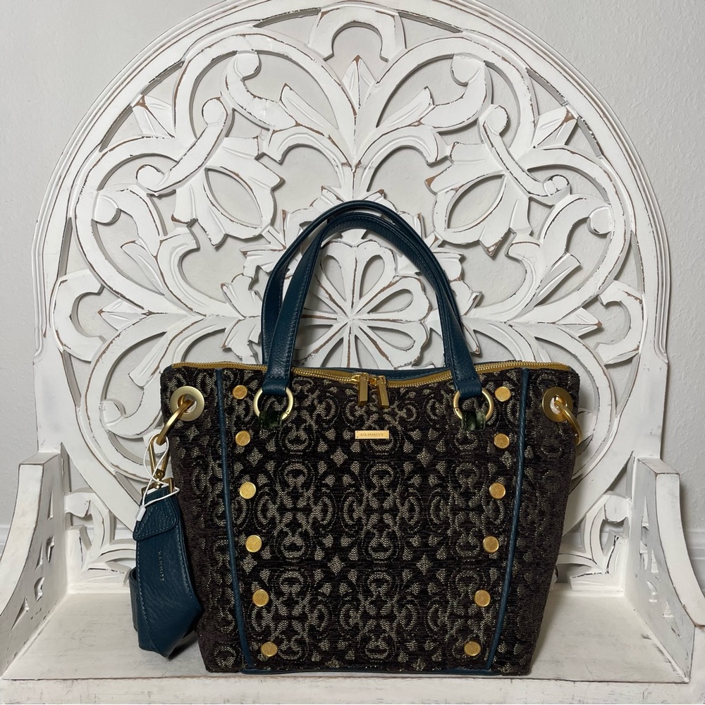 SOLD Hammitt Los Angeles Medium Daniel Satchel Antique Atelier Vintage Tapestry - Picture 6 of 7